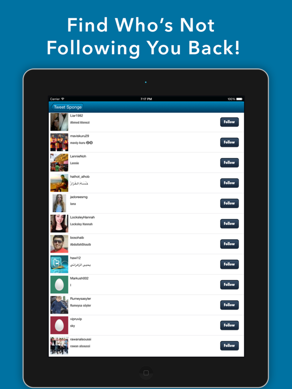 Screenshot #5 pour Tweet Sponge - UnFollow Stats