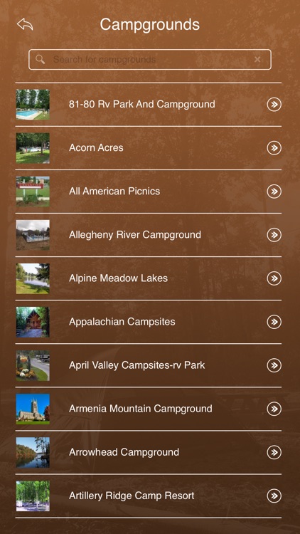 Pennsylvania Camping & RV Parks