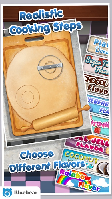 DONUT MAKER! BY BLUEBEAR 1.28 IOS GAME GIẢI TRÍ DONUT MAKER! BY BLUEBEAR 1.28 IOS