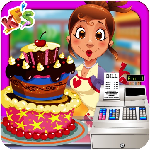 Supermarket Cake Maker – Fun cooking game mania icon