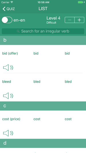 VerbBusters English Irregular Verbs(圖2)-速報App