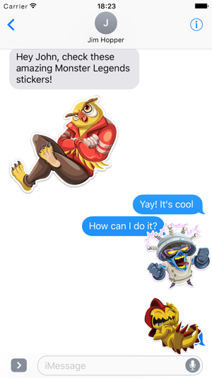 Monster Legends Stickers(圖3)-速報App