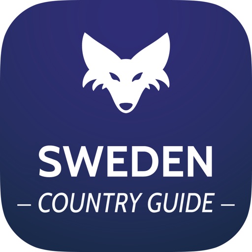 Schweden - Reiseführer & Offline Karte Icon