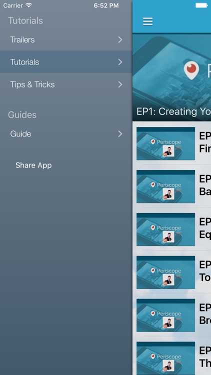 Video Hub Guide for Periscope Candid Angle Stream