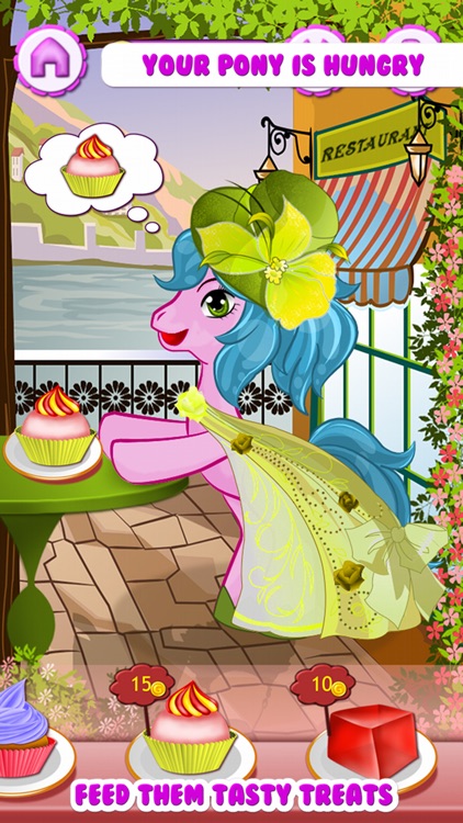Pony Unicorn Dress Up Salon Maker Games For My Little Baby Girls