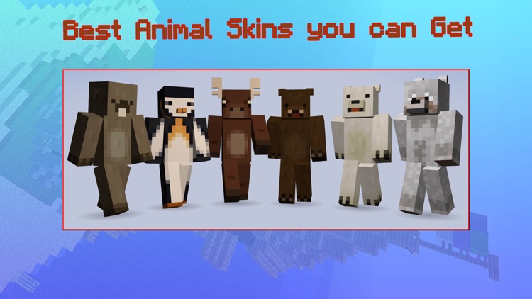 Animal Skins for Minecraft PE - Cape Skins MCPE