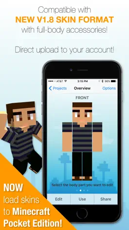 Game screenshot Best Skins Creator Pro - for Minecraft PE & PC mod apk