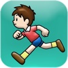 boy running slalom 3