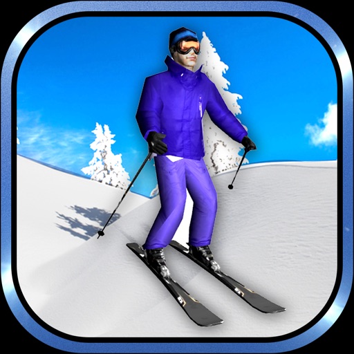 Real Down-hill Snow Skate-er Icon