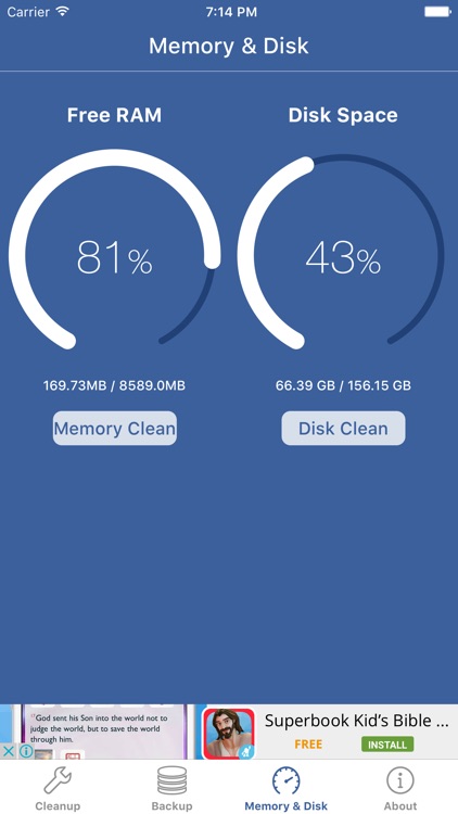 Clean & Clear Duplicate Contacts & Check Memory