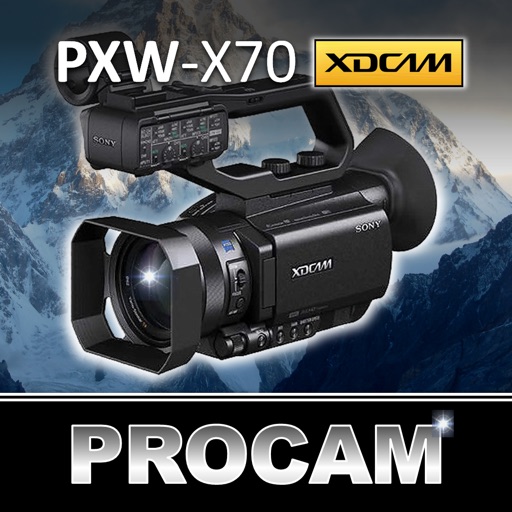 PROCAM for Sony PXW X70 iOS App