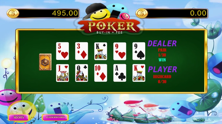 Smile Face Poker - Top of Slot Machine Casino HD