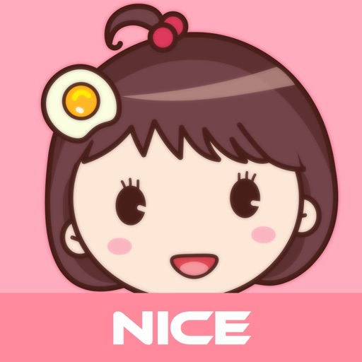 Yolk Girl - Cute Stickers by NICE Sticker iOS App
