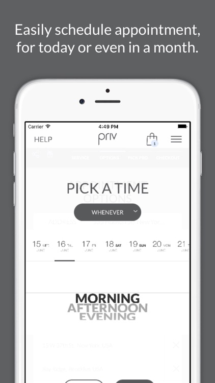 PRIV - Salon delivered to you screenshot-3