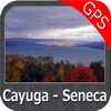 Cayuga - Seneca Lakes New York GPS fishing map