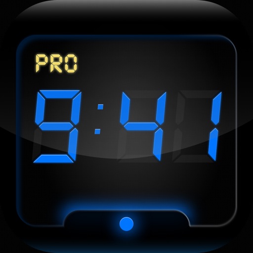 Night Clock Pro-Simple and Beautiful Digital Clock icon