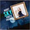 Night Sky Photo Frames Moonlight Clouds Stars Edit