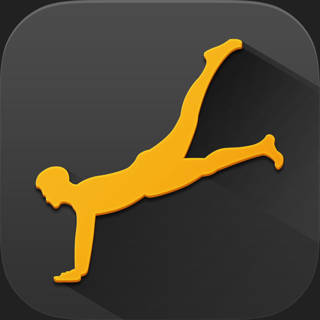 Bodyweight Crunch & Push Ups Bodybuilding Routine App Icon