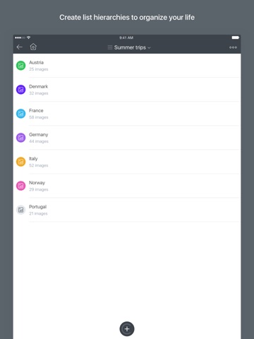 Centrallo – Organize and Share Lists screenshot 3
