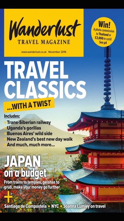 Wanderlust Travel Magazine screenshot-0