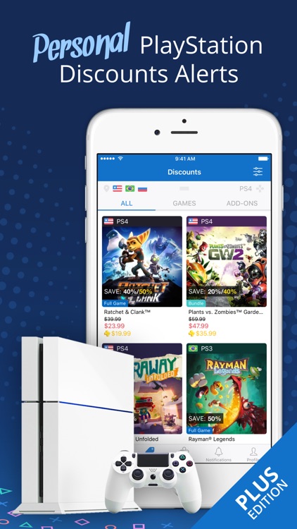 PS Deals+ - Games Price Alerts for PS4, PS3, Vita screenshot-0