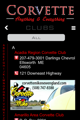 Corvette Anything & Everything screenshot 3