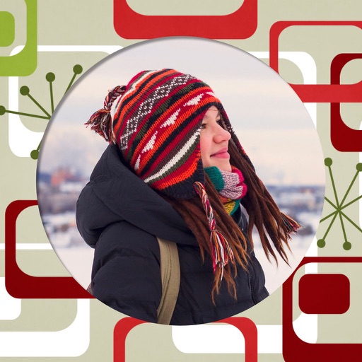 Winter HD Photo Frame - Make Profile pic Icon