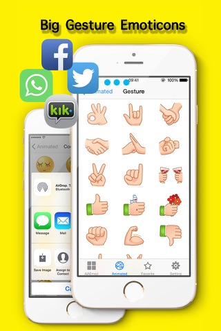 New Emojis & Smileys animated text icons emoticons screenshot 2