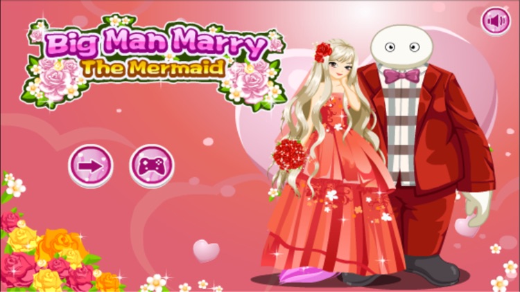 Big Man Marry The Mermaid - Mermaid dress up game for free