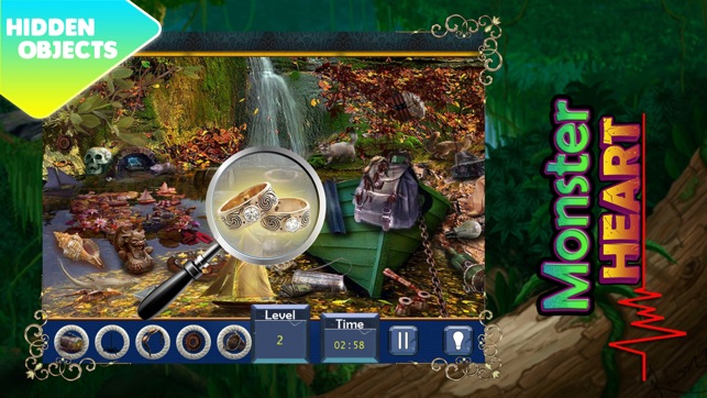 Secrets of the Deep : Monster Heart Hidden Object Games Free(圖2)-速報App