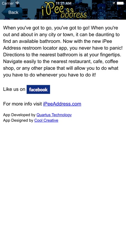 iPee Address - Restroom Finder screenshot-4