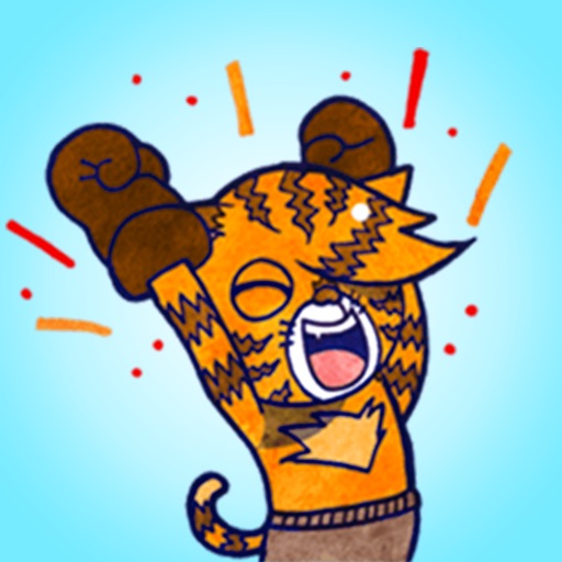 Cat Boxer Stickers icon