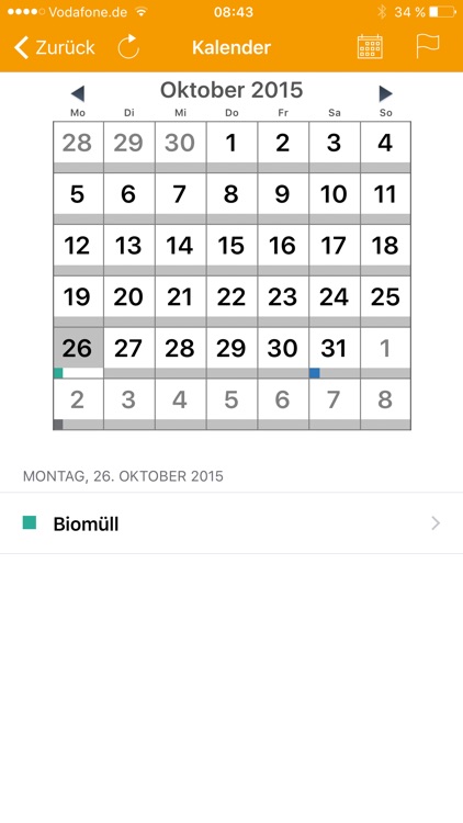 Abfall-App BB screenshot-3