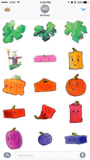 Halloween - Spookley The Square Pumpkin Stickers(圖3)-速報App