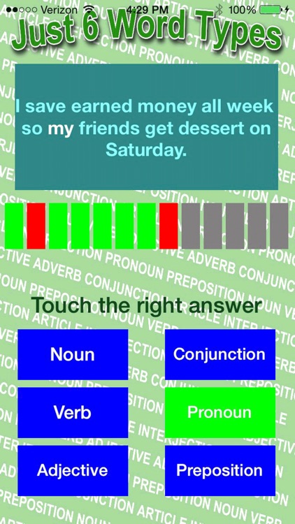 Just 6 Word Types screenshot-4