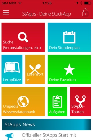 StApps - Studi App TU Berlin screenshot 3