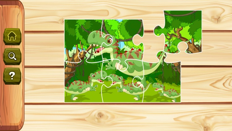 dinosaur magic everyday jigsaw puzzle planet