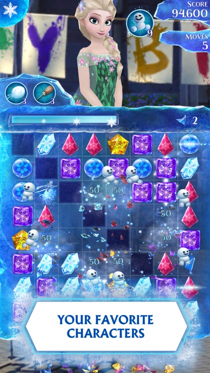 Frozen Free Fall