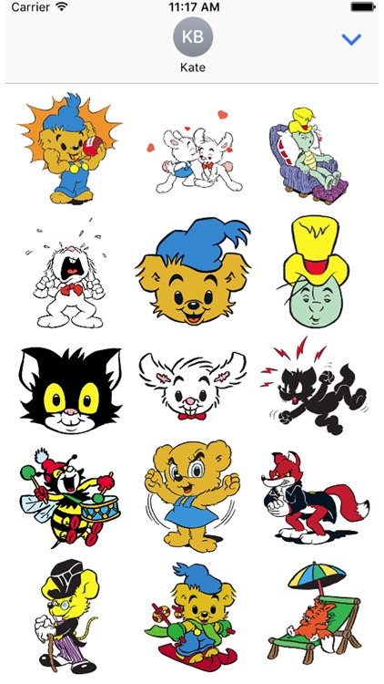 Bamse Stickers
