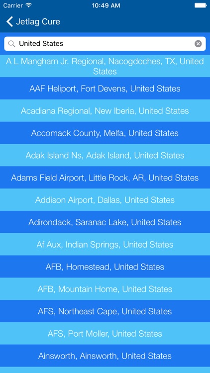 Jetlag Cure & Time Zones Calculator for Travelers