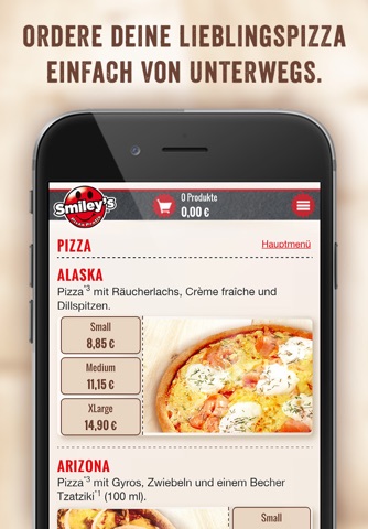 Smiley's Pizza Profis screenshot 4