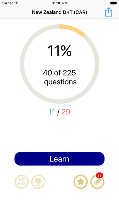 How to cancel & delete New Zealand Driving Theory Test (CAR) 2016 from iphone & ipad 1