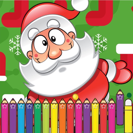 Christmas Coloring Games for kid for Preschoolers icon