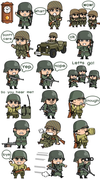 Soldier Stickers!