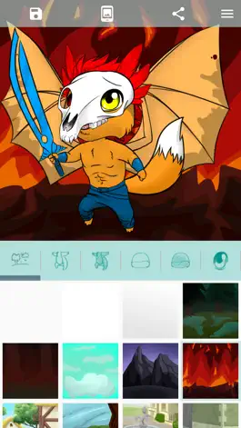Game screenshot Avatar Maker: Fantasy Animals Chibi apk