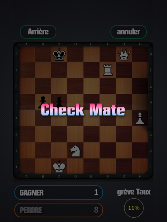 Screenshot #6 pour jouer aux échecs (Single)