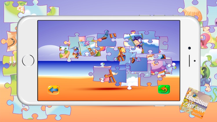 Solve huge big cartoon jigsaw puzzle for adults screenshot-3