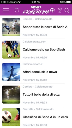 SportFlash Fiorentina(圖2)-速報App