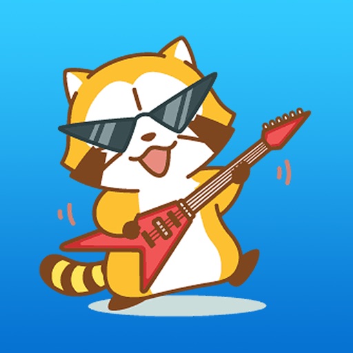 Animated Rock RASCAL Stickers