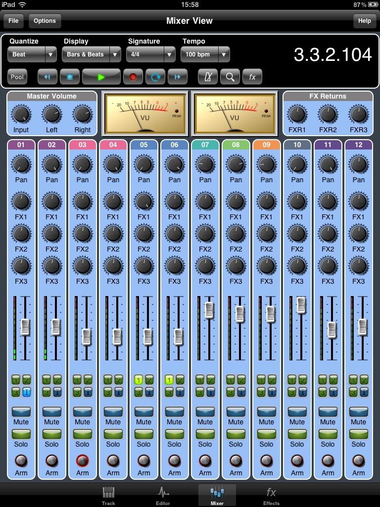 Meteor Multitrack Recorder screenshot 3